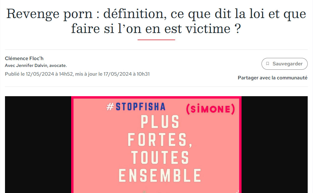 Revenge porn : définition, ce que dit la loi et que faire si
                                    l’on en est victime ?